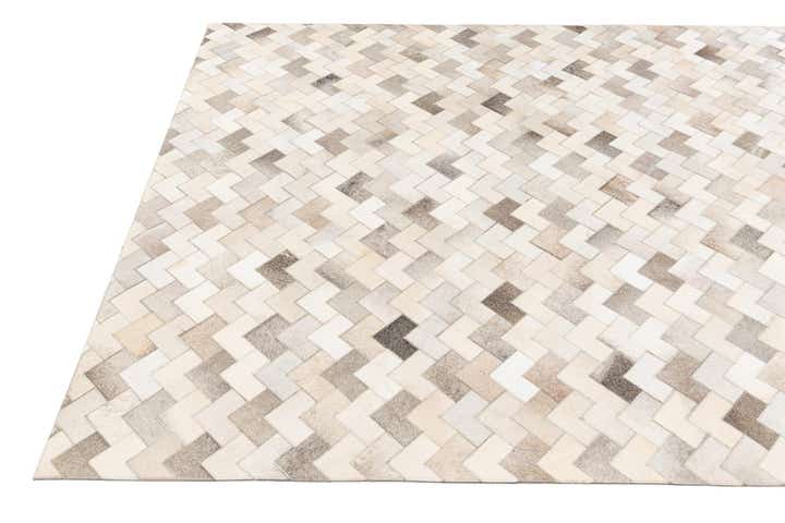 6' x 8' 11 Cowhide Stocks Rug