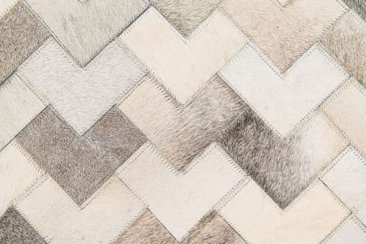 6' x 8' 11 Cowhide Stocks Rug