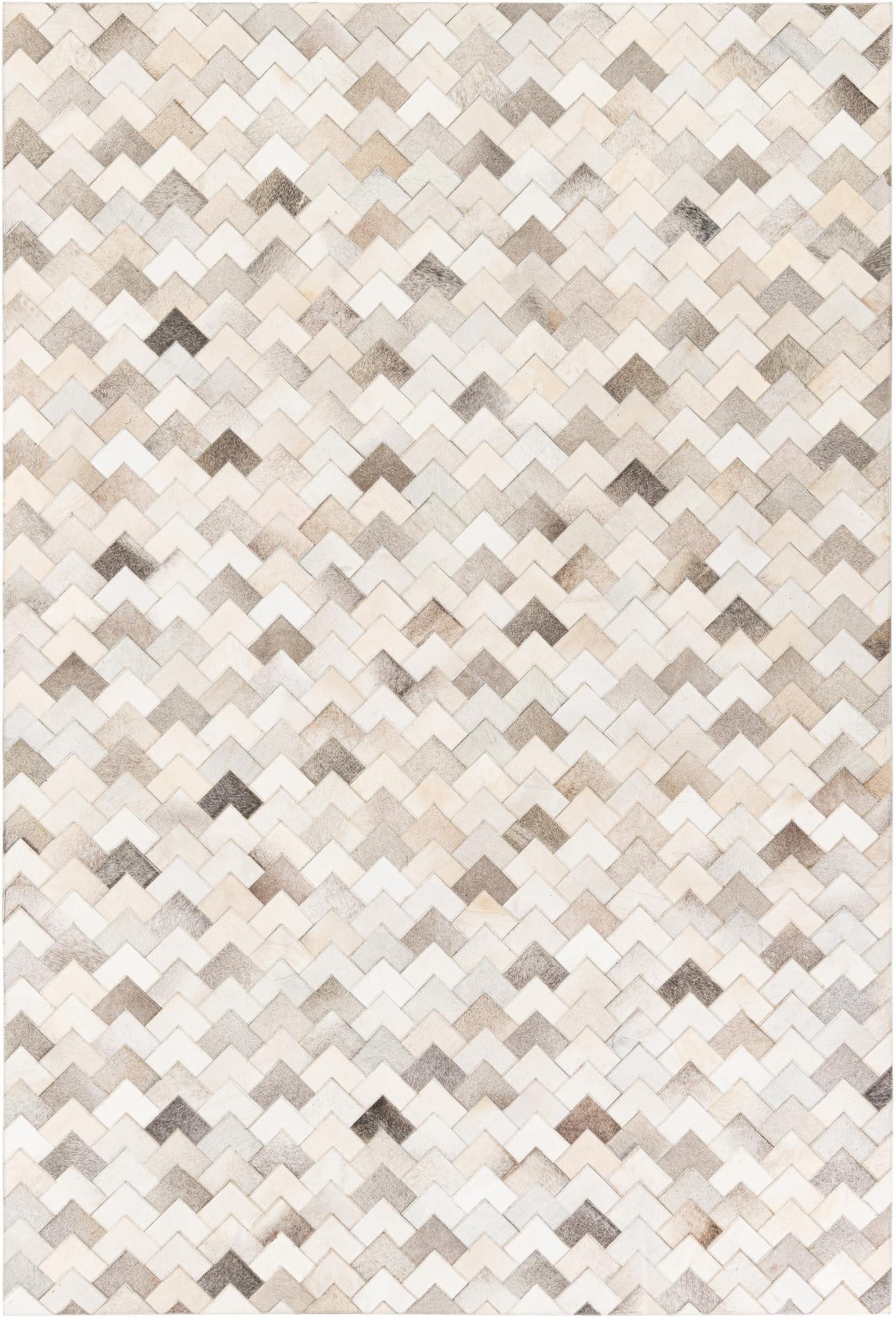 6' x 8' 11 Cowhide Stocks Rug