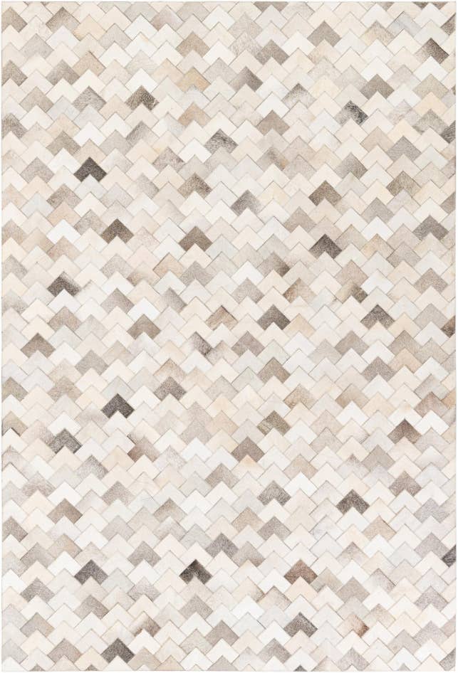 Detail image of 6' x 8' 11 Cowhide Stocks Rug