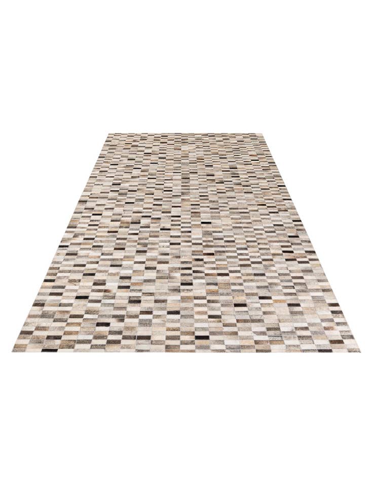 Detail image of 6' x 9' Cowhide Stocks Rug