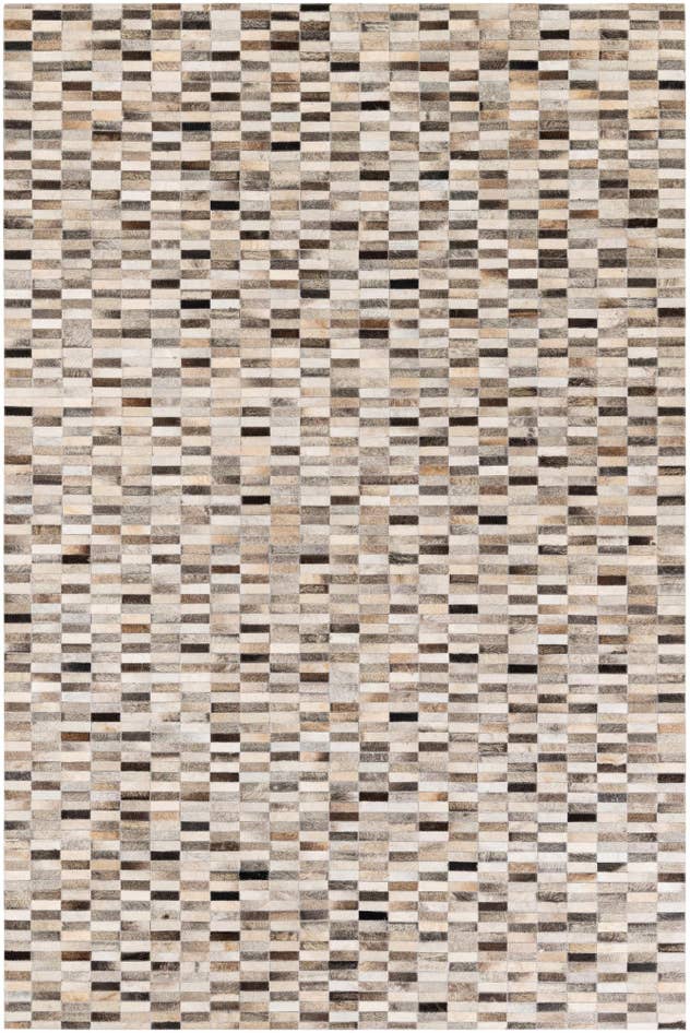 Detail image of 6' x 9' Cowhide Stocks Rug