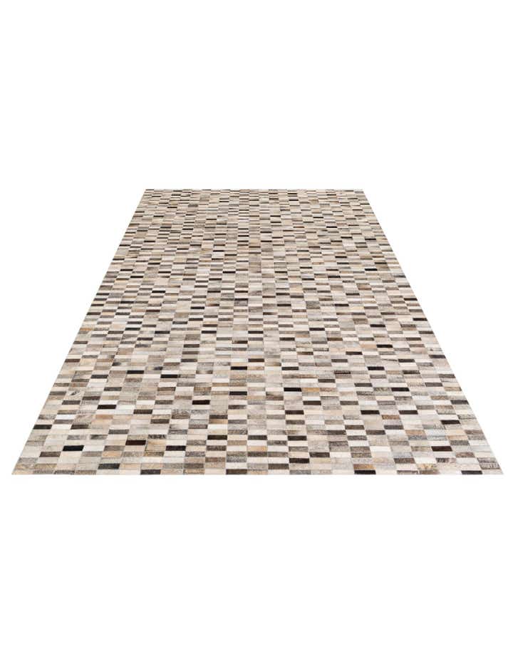 6' x 8' 11 Cowhide Stocks Rug