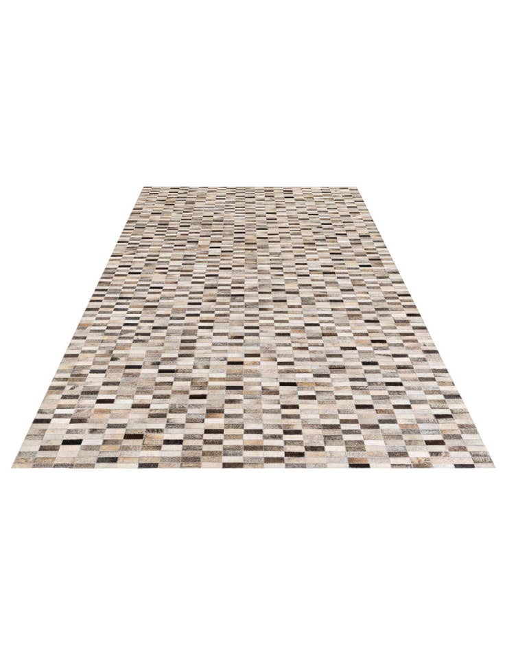 Detail image of 6' x 8' 11 Cowhide Stocks Rug