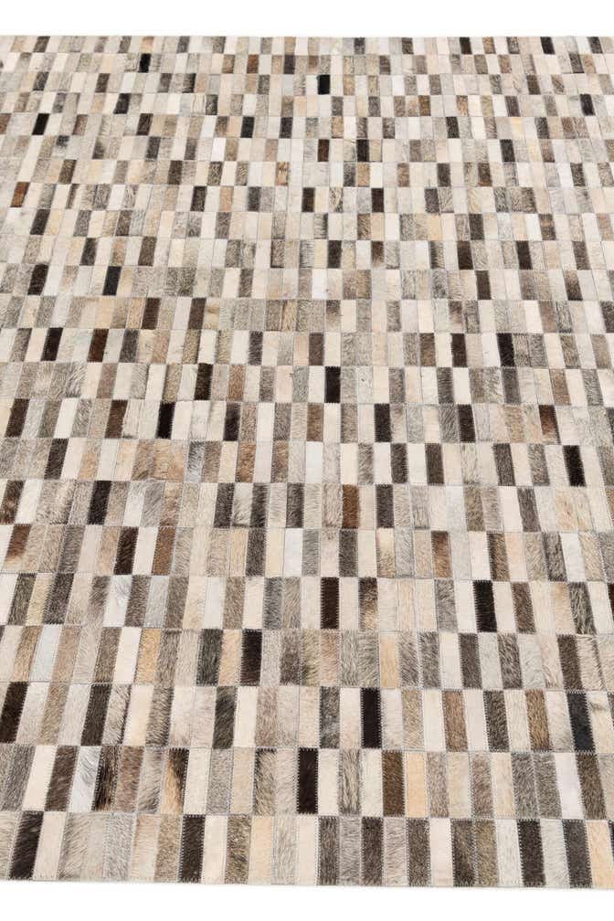 6' x 8' 11 Cowhide Stocks Rug