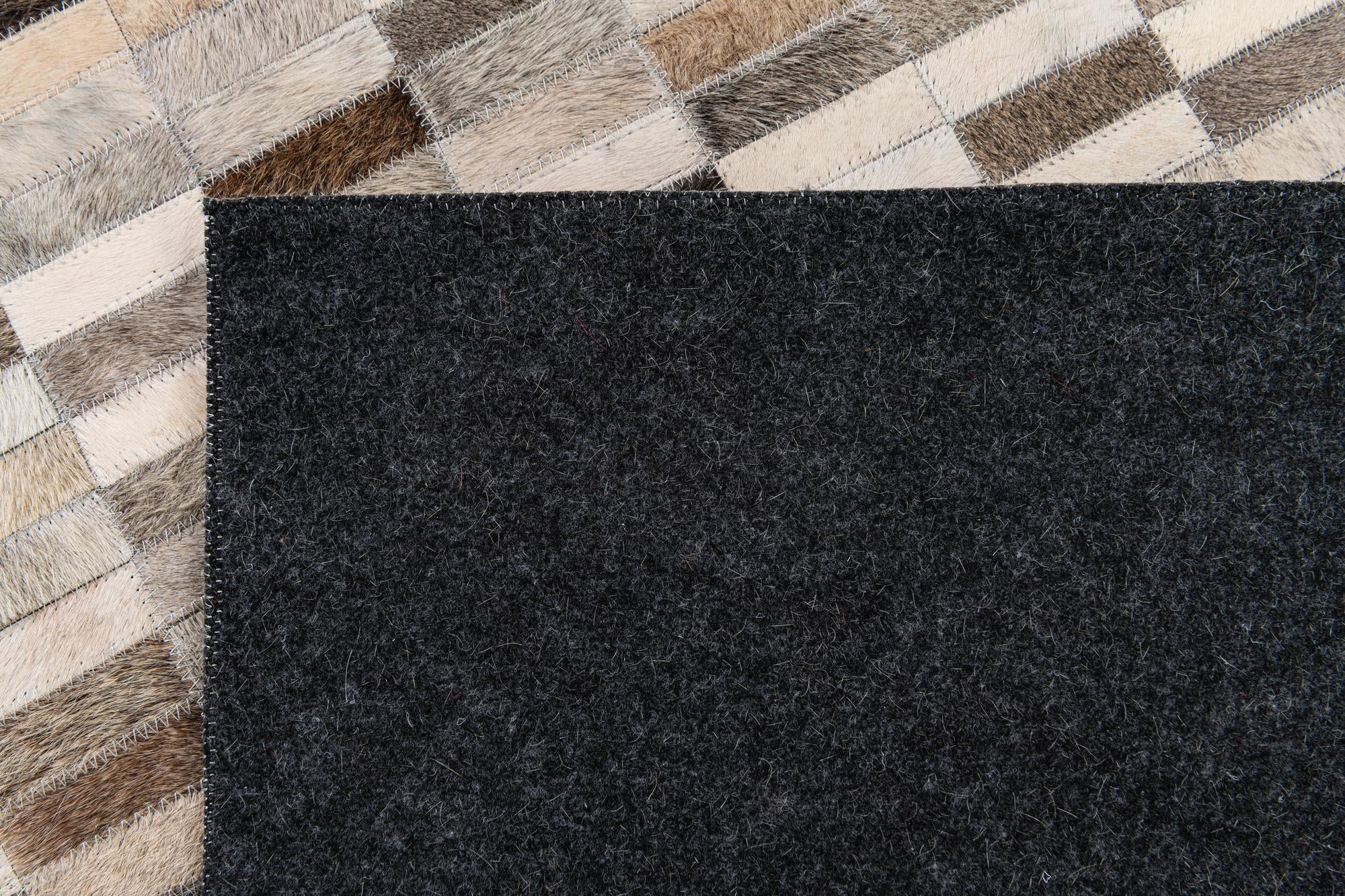 6' x 8' 11 Cowhide Stocks Rug