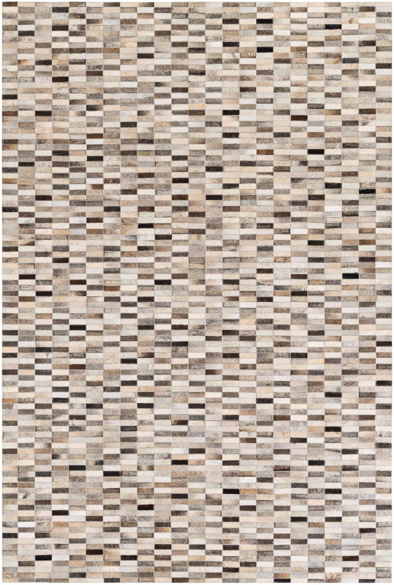 6' x 8' 11 Cowhide Stocks Rug