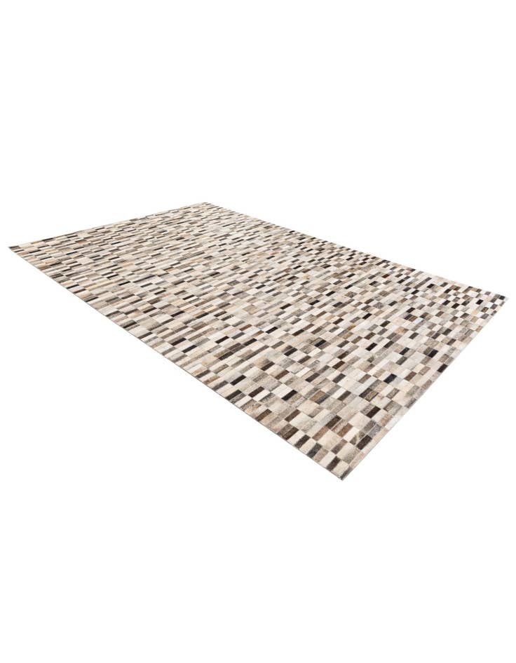 Detail image of 6' x 8' 11 Cowhide Stocks Rug