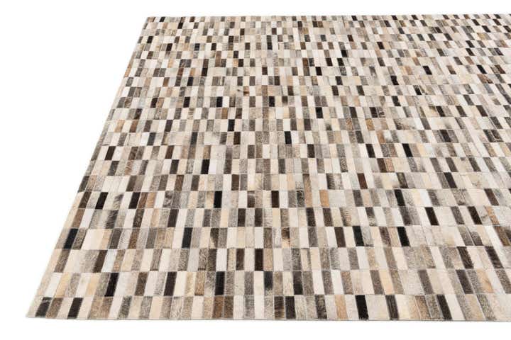 6' x 8' 11 Cowhide Stocks Rug
