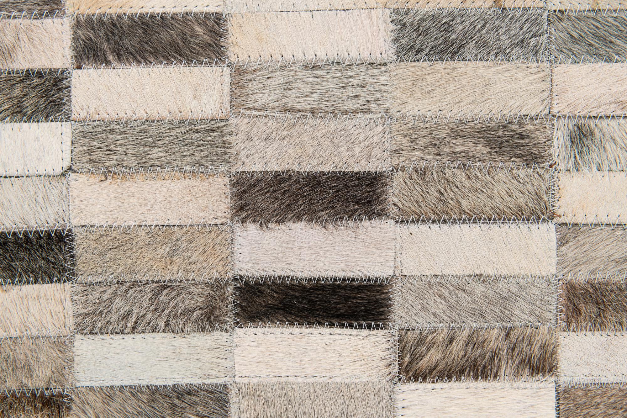 6' x 8' 11 Cowhide Stocks Rug