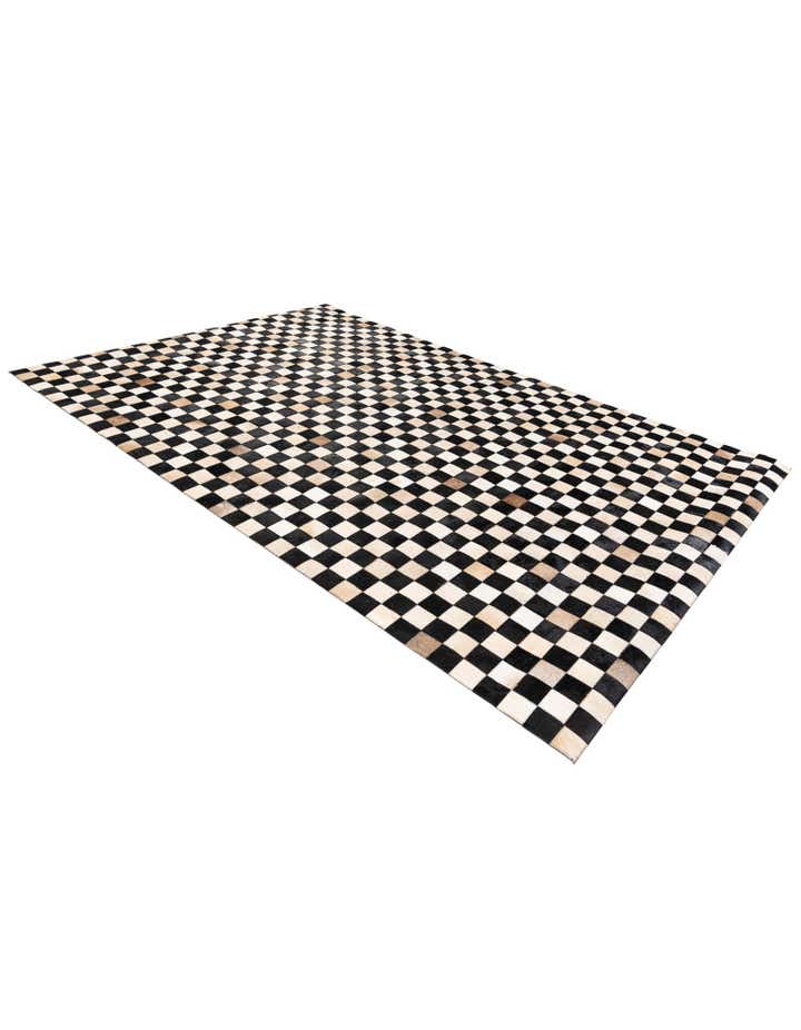 6' 8 x 9' 9 Cowhide Stocks Rug