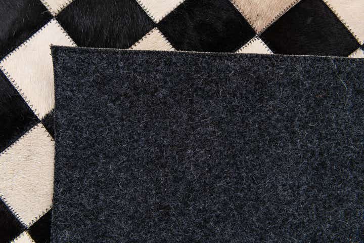 6' 8 x 9' 9 Cowhide Stocks Rug