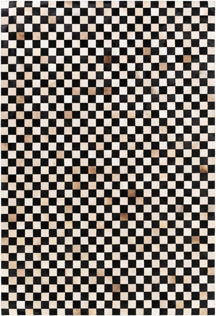 6' 8 x 9' 9 Cowhide Stocks Rug
