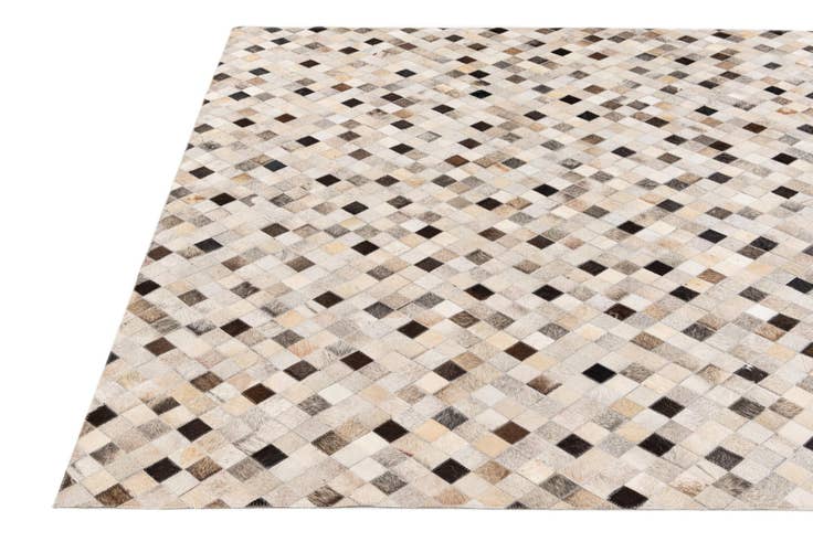 Detail image of 6' x 9' 1 Cowhide Stocks Rug