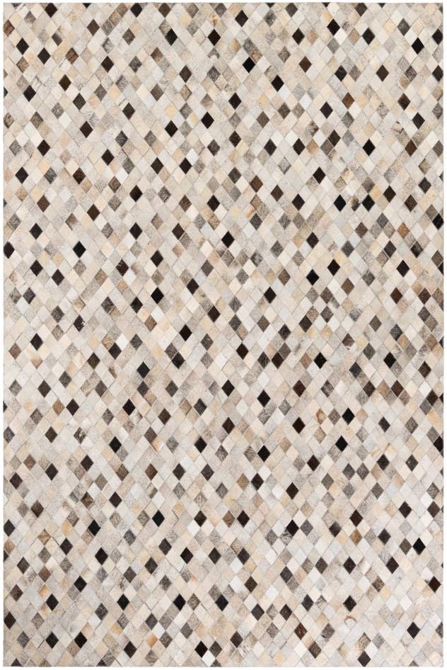 Detail image of 6' x 9' 1 Cowhide Stocks Rug