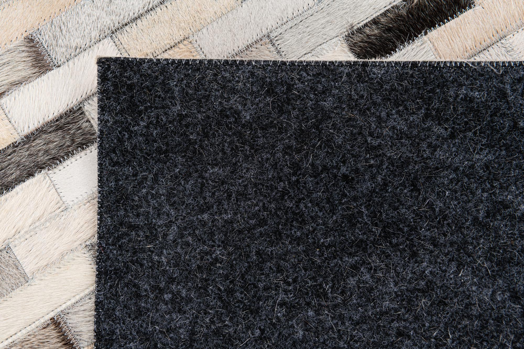 6' 8 x 10' Cowhide Stocks Rug