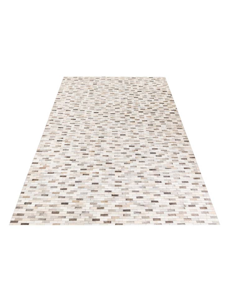 Detail image of 6' 8 x 9' 11 Cowhide Stocks Rug