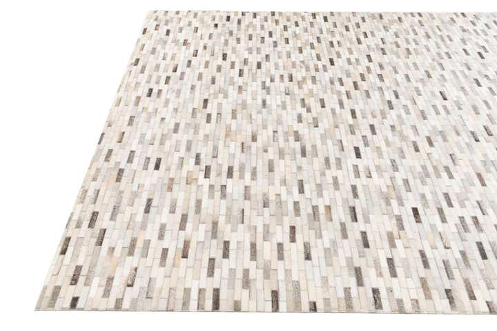 6' 8 x 9' 11 Cowhide Stocks Rug