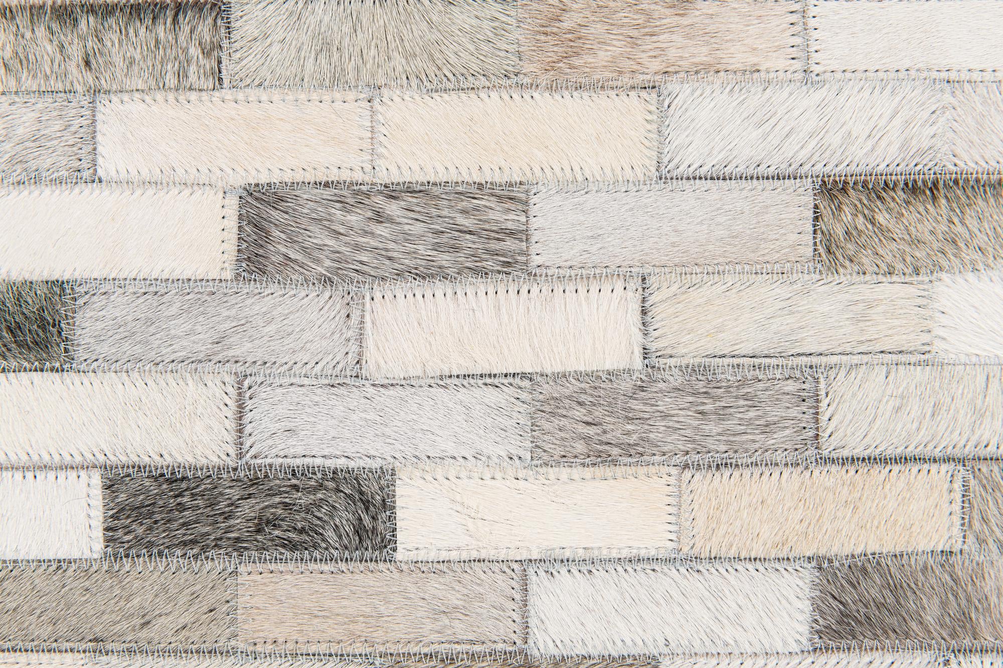 6' 8 x 9' 11 Cowhide Stocks Rug