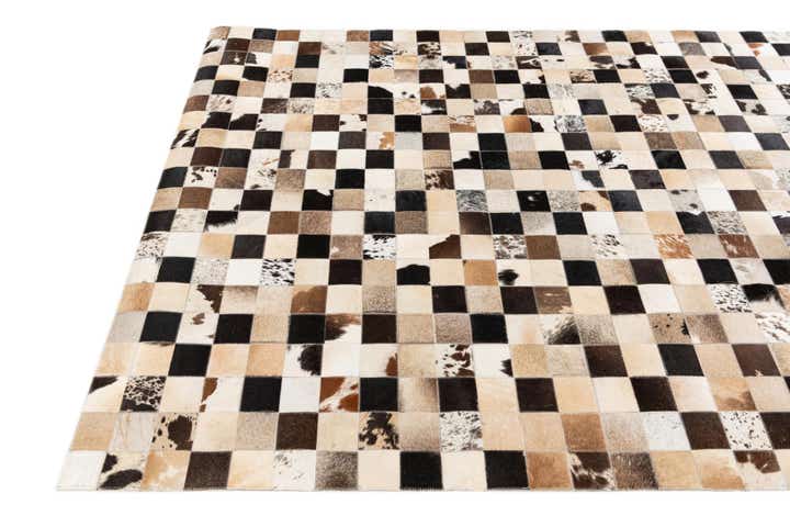5' 2 x 7' 11 Cowhide Stocks Rug