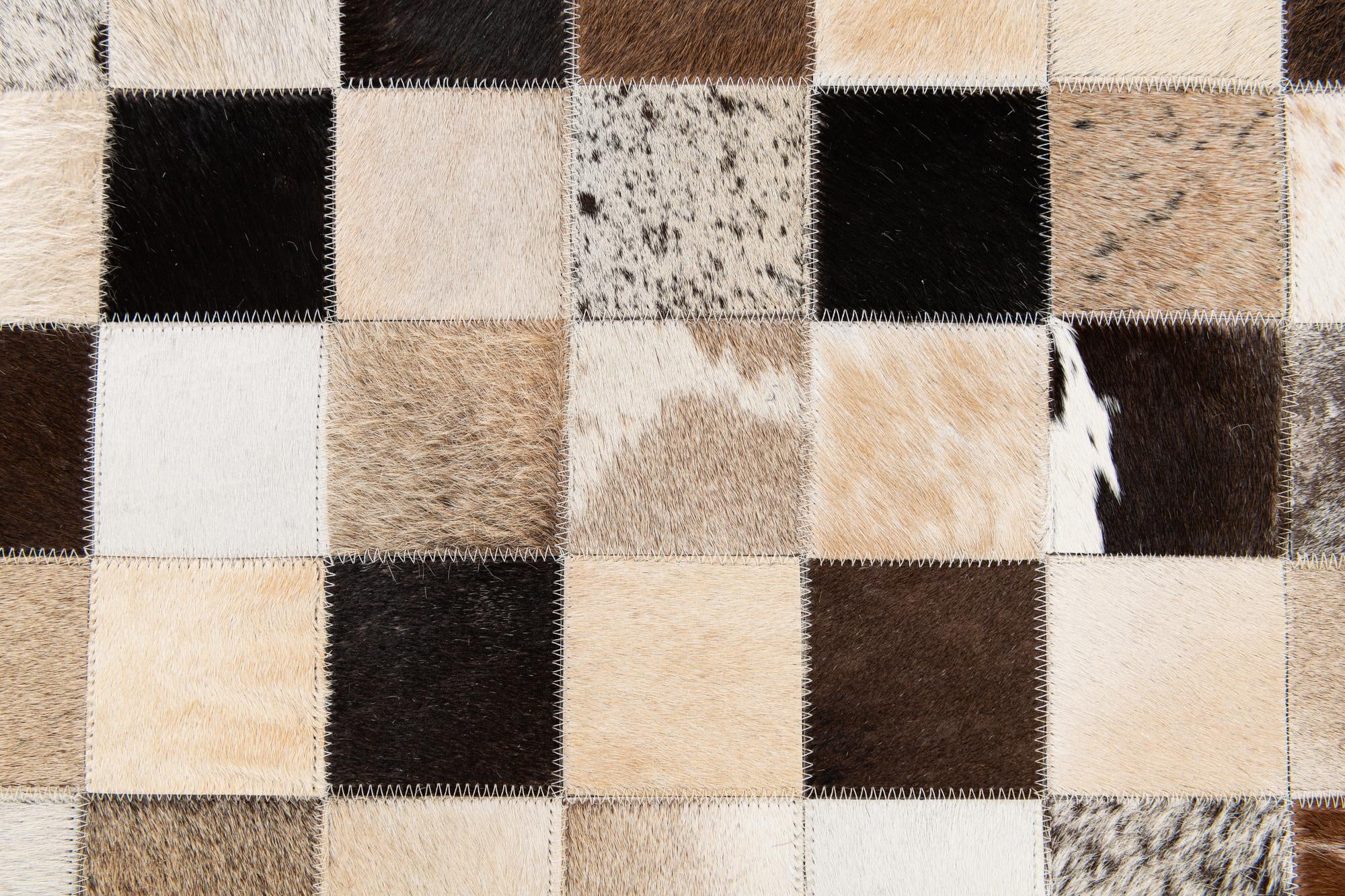 5' 2 x 7' 11 Cowhide Stocks Rug