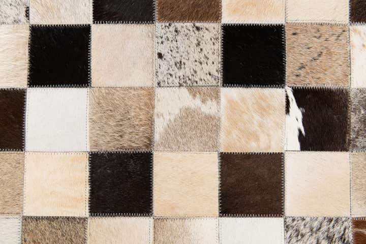 5' 2 x 7' 11 Cowhide Stocks Rug