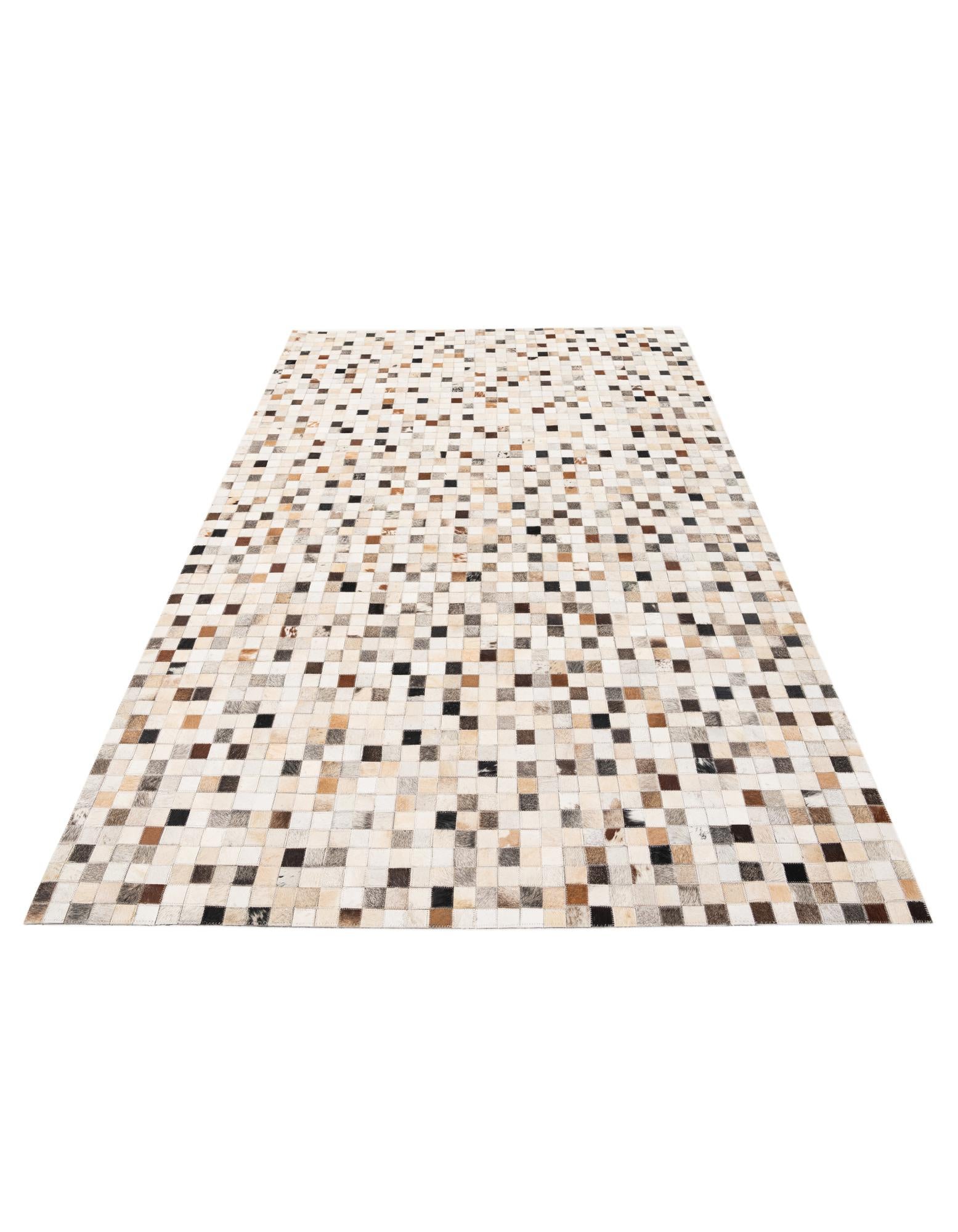 5' x 7' 10 Cowhide Stocks Rug