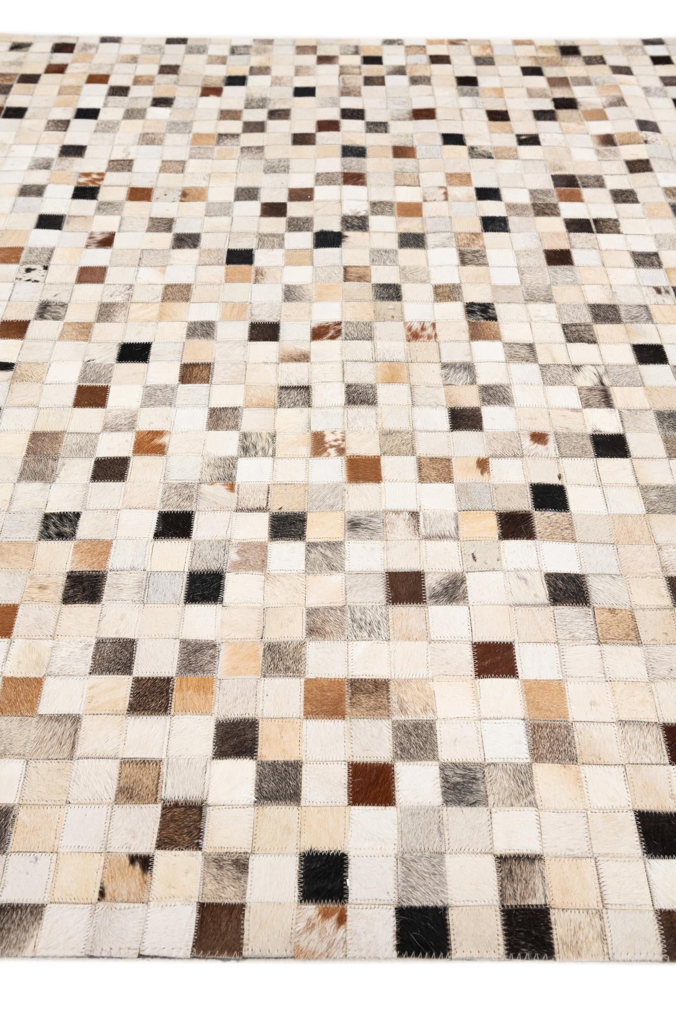 5' x 7' 10 Cowhide Stocks Rug