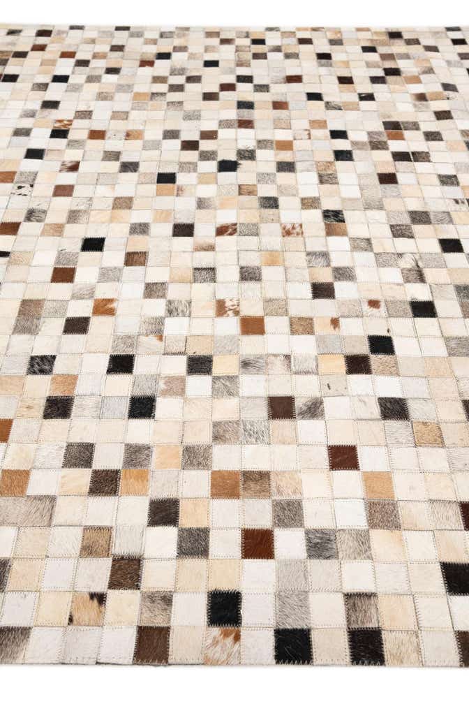 5' x 7' 10 Cowhide Stocks Rug