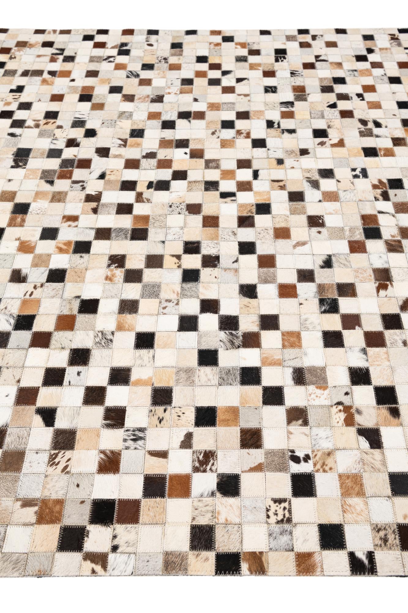 5' x 7' 10 Cowhide Stocks Rug