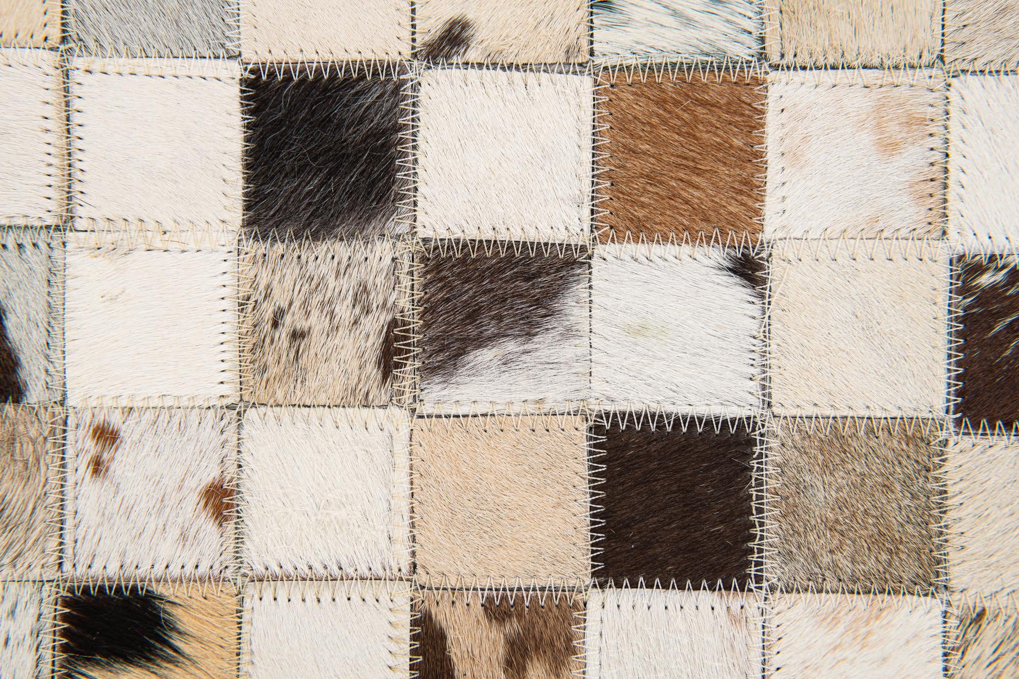 5' x 7' 10 Cowhide Stocks Rug