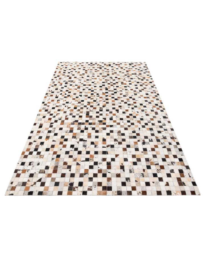 5' x 7' 10 Cowhide Stocks Rug