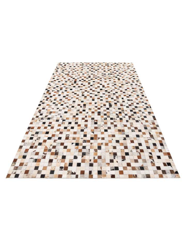 5' x 7' 10 Cowhide Stocks Rug