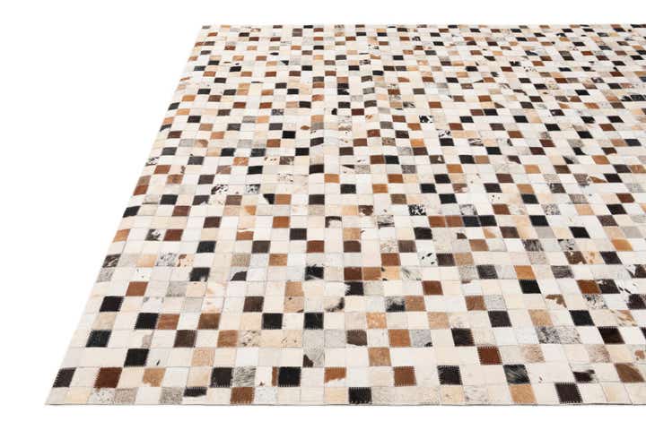 5' x 7' 10 Cowhide Stocks Rug