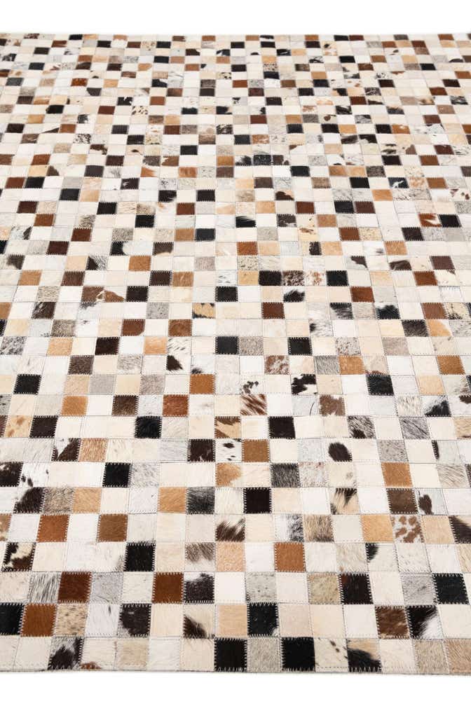 5' x 7' 10 Cowhide Stocks Rug
