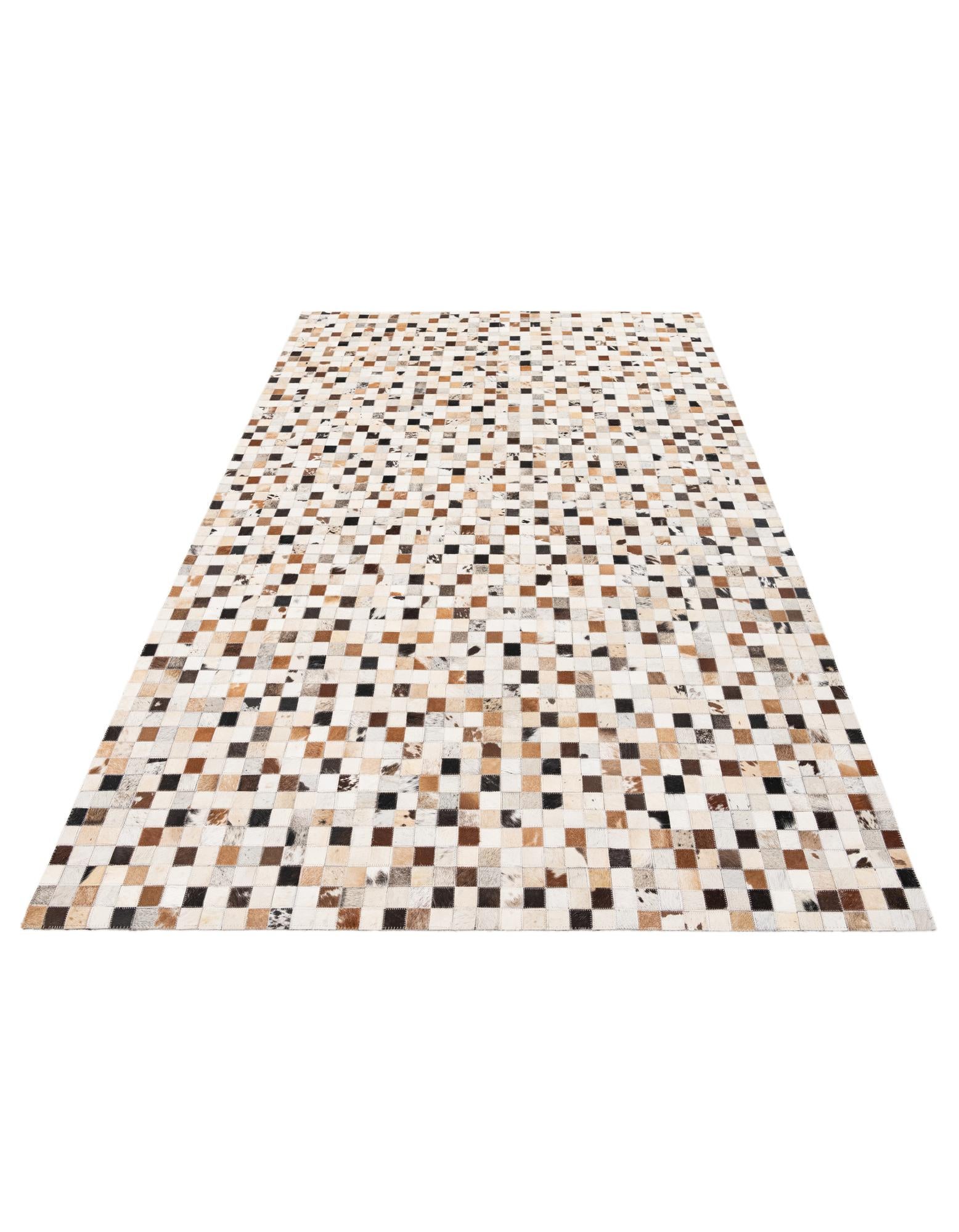 5' x 7' 10 Cowhide Stocks Rug