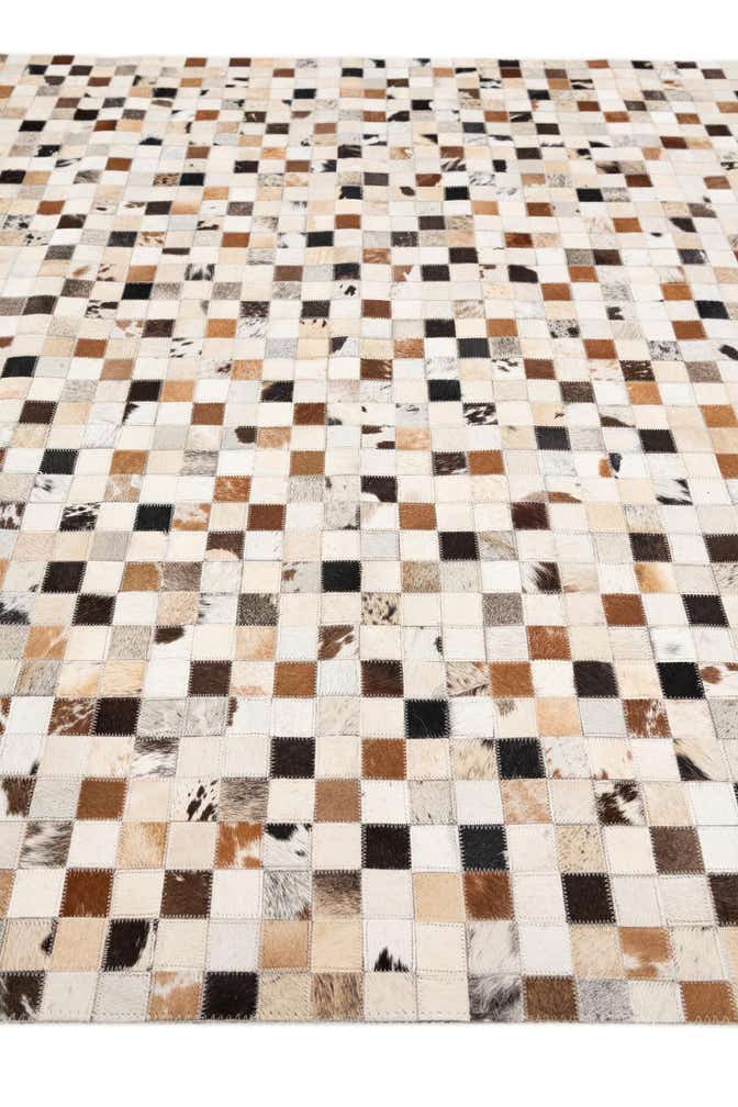 5' x 7' 10 Cowhide Stocks Rug