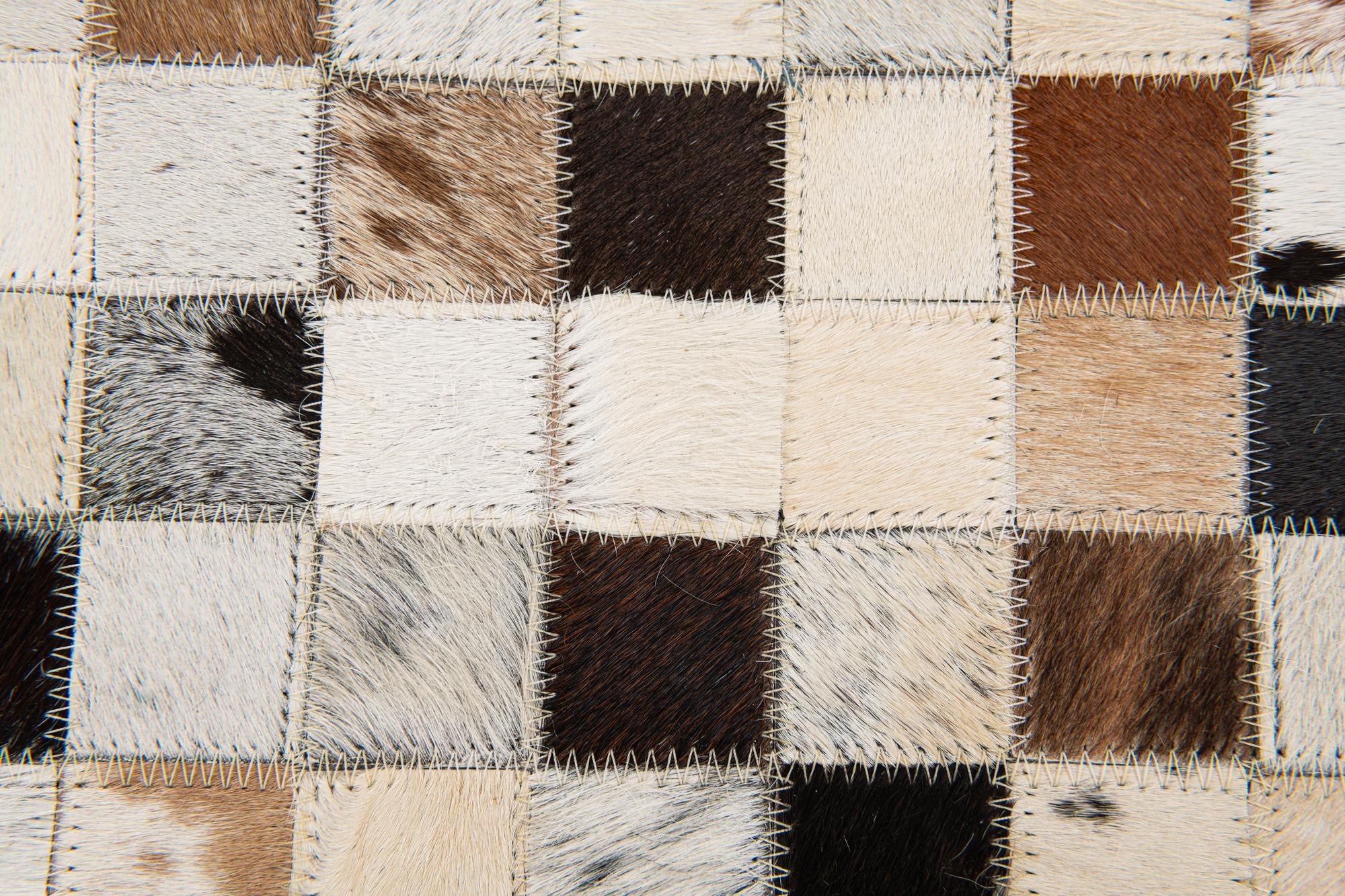 5' 1 x 7' 10 Cowhide Stocks Rug