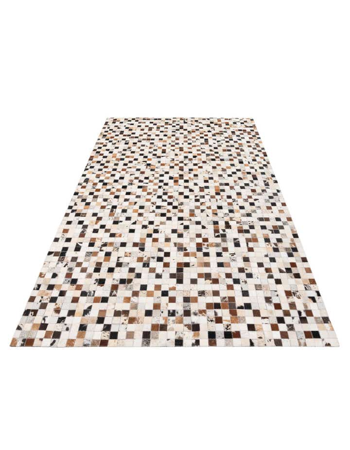 5' x 7' 10 Cowhide Stocks Rug