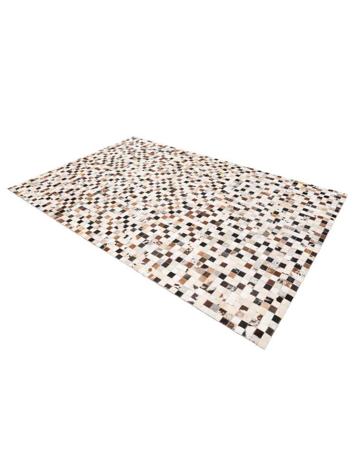 5' x 7' 10 Cowhide Stocks Rug