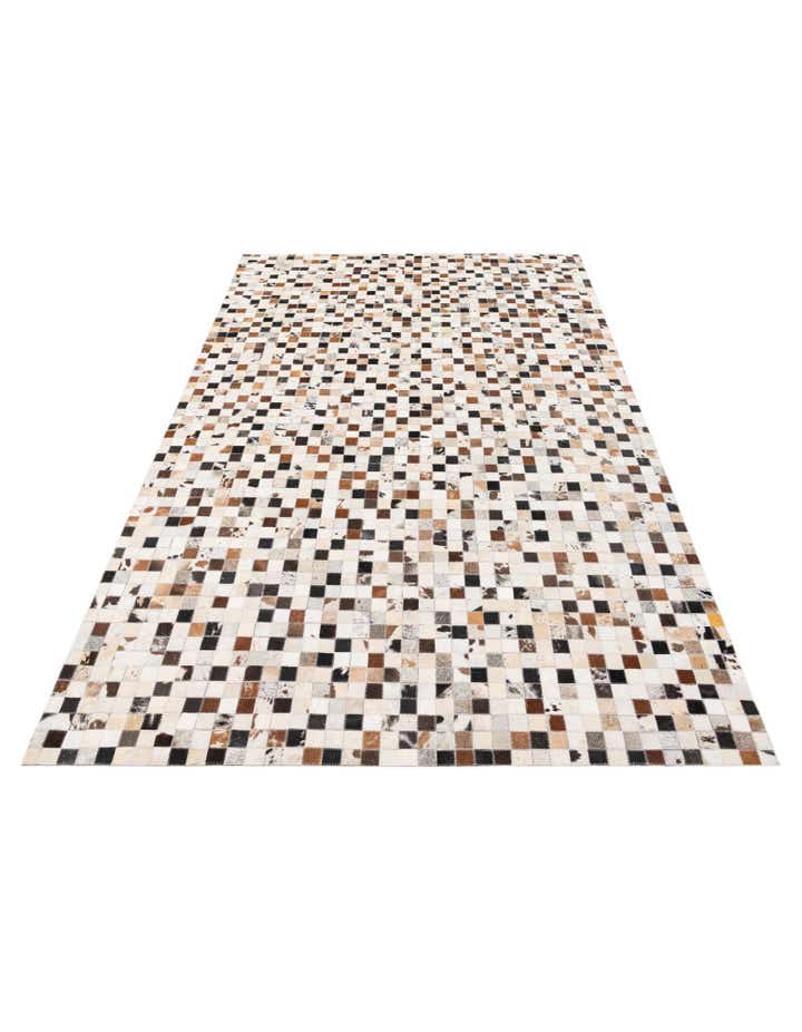 5' x 7' 10 Cowhide Stocks Rug