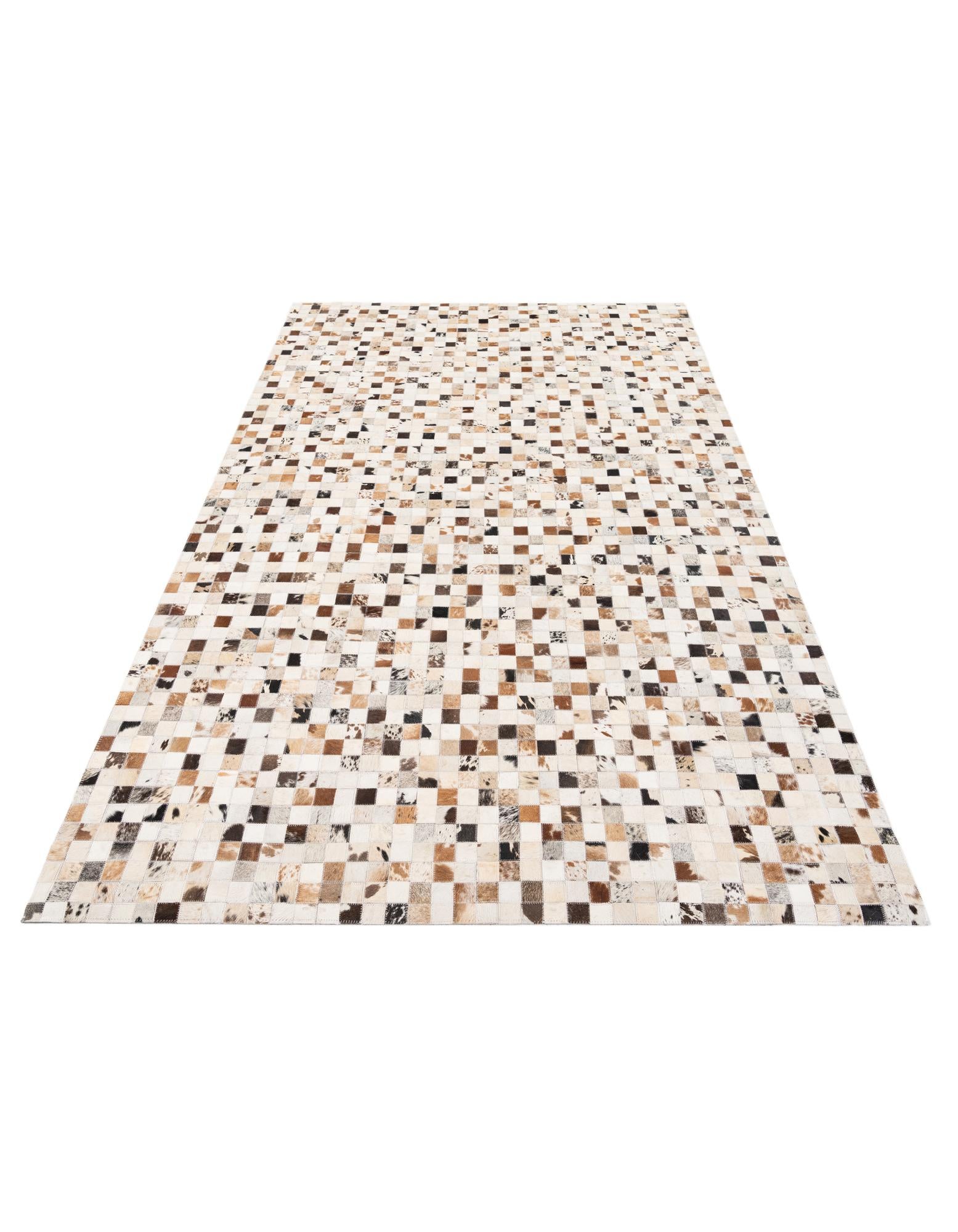 5' x 8' Cowhide Stocks Rug