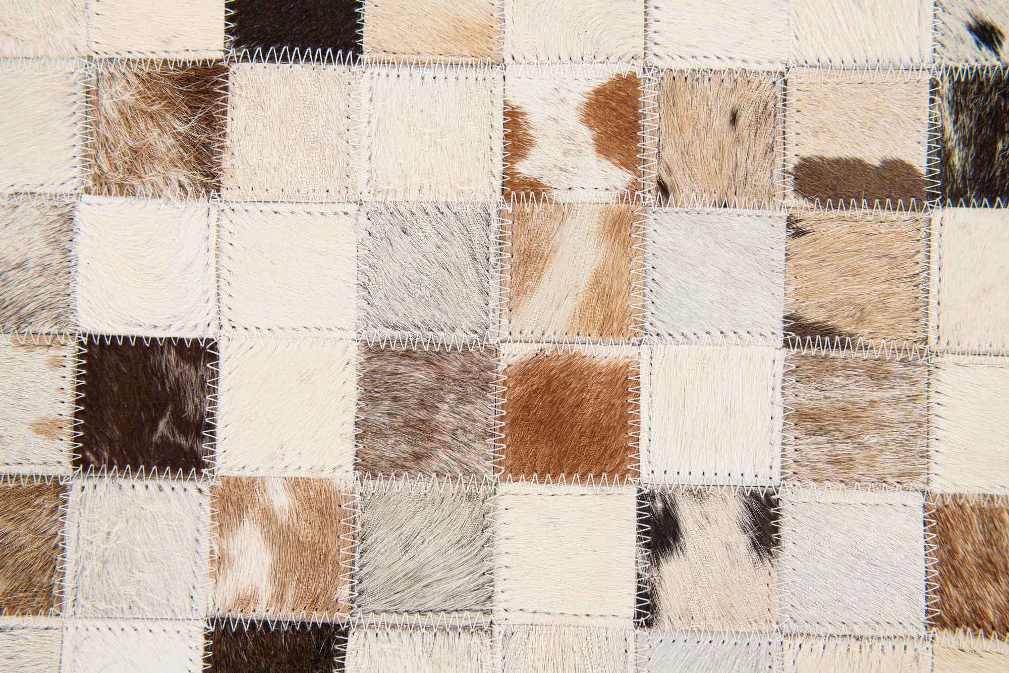 5' x 8' Cowhide Stocks Rug