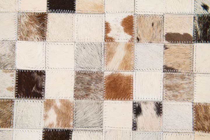 5' x 8' Cowhide Stocks Rug