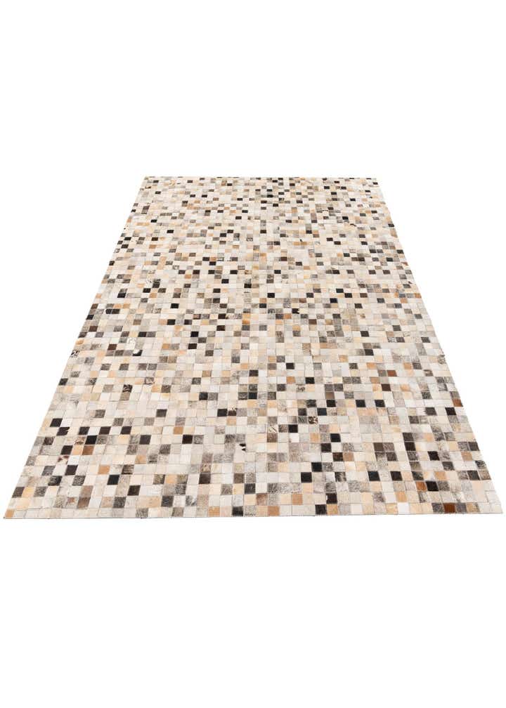 5' 2 x 7' 6 Cowhide Stocks Rug