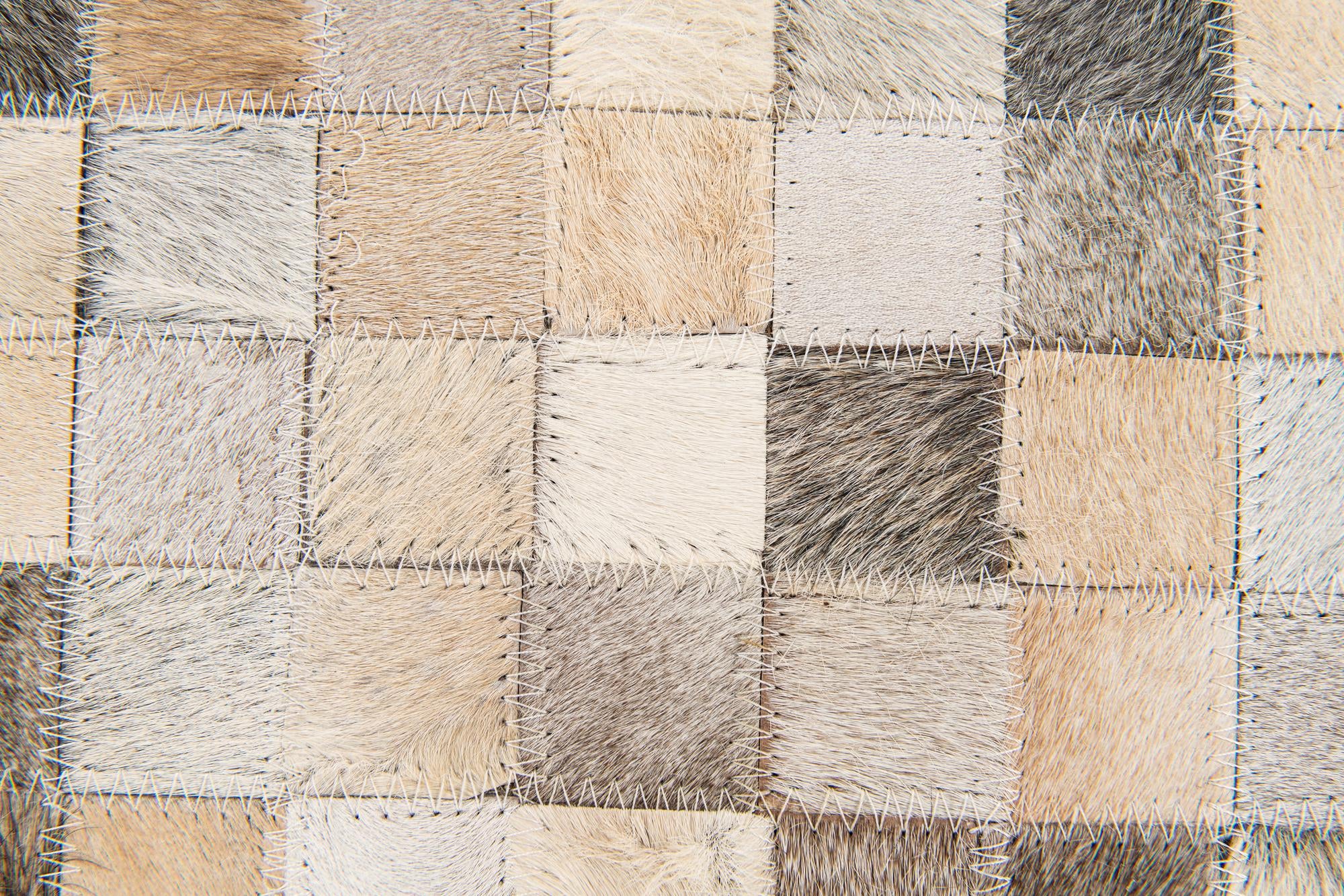 5' 2 x 7' 6 Cowhide Stocks Rug