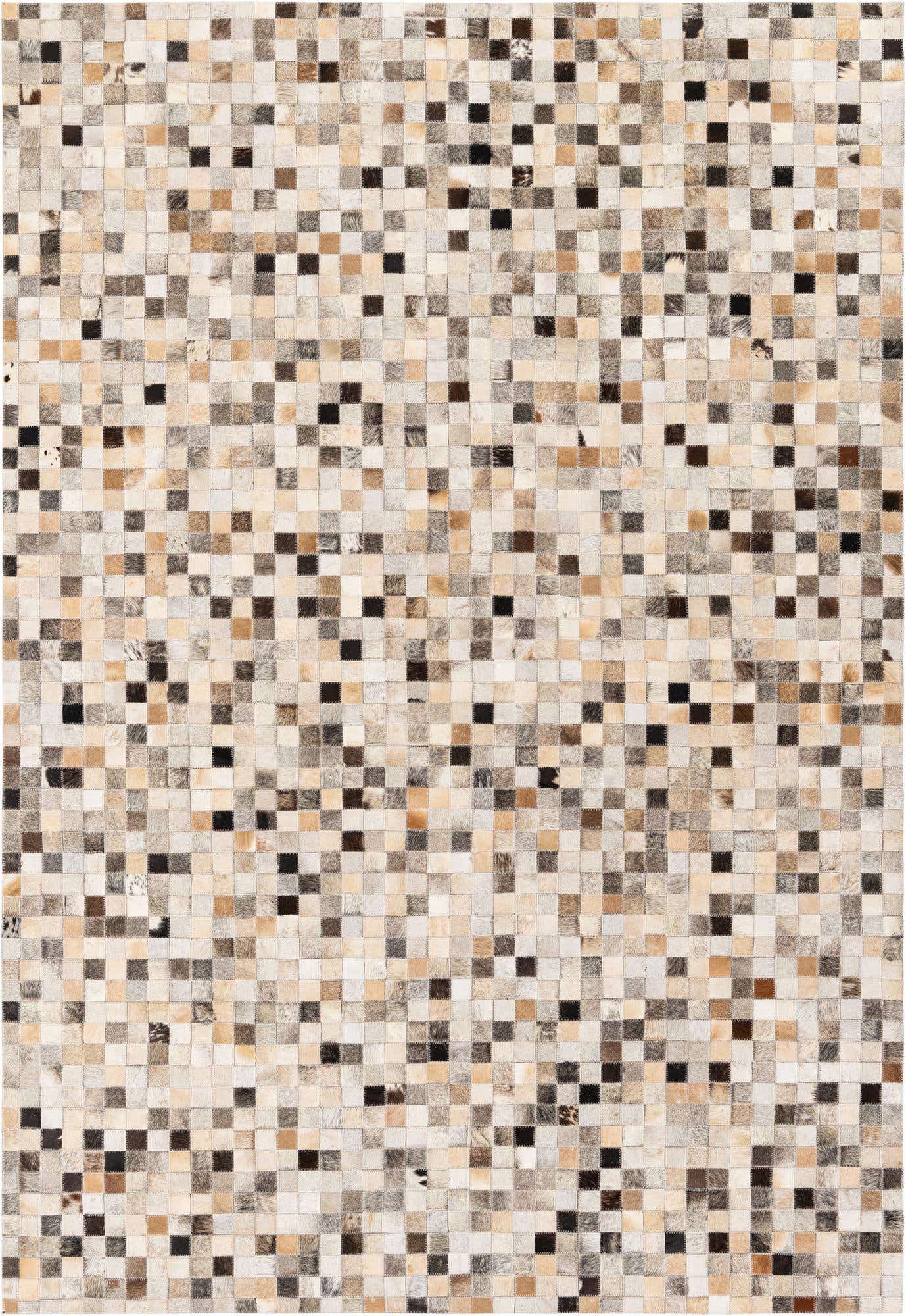 5' 2 x 7' 6 Cowhide Stocks Rug