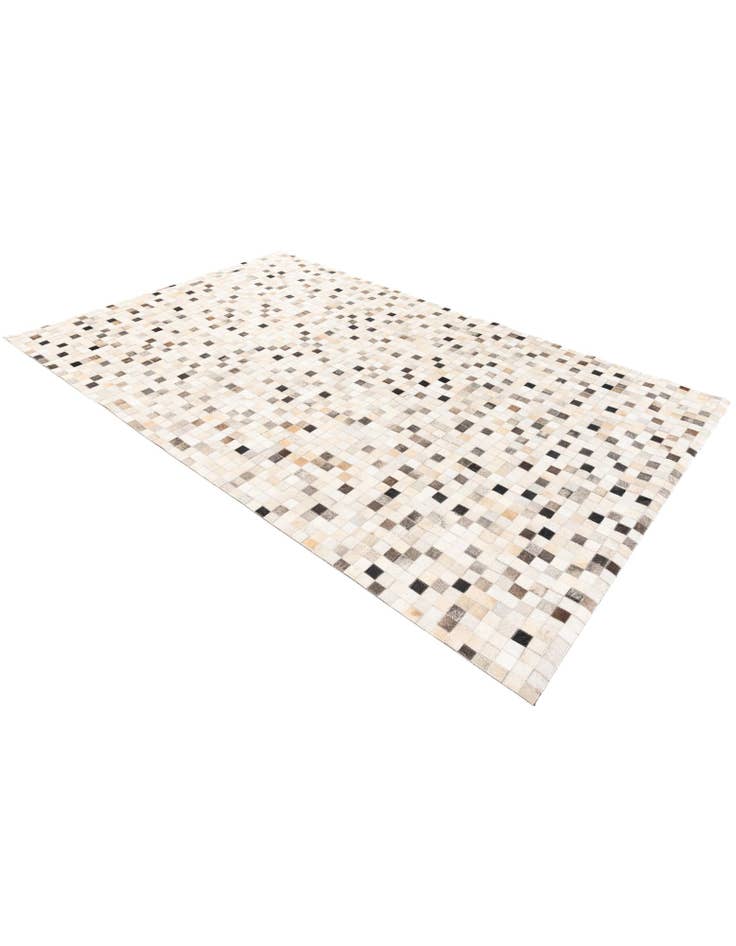 Detail image of 5' x 8' Cowhide Stocks Rug