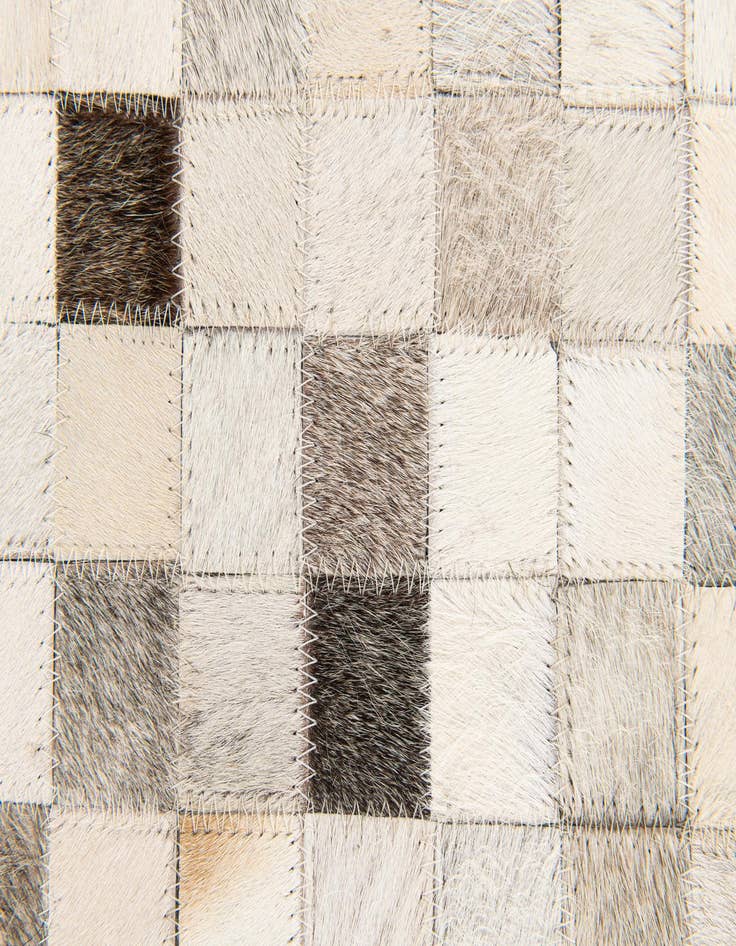 Detail image of 5' x 8' Cowhide Stocks Rug