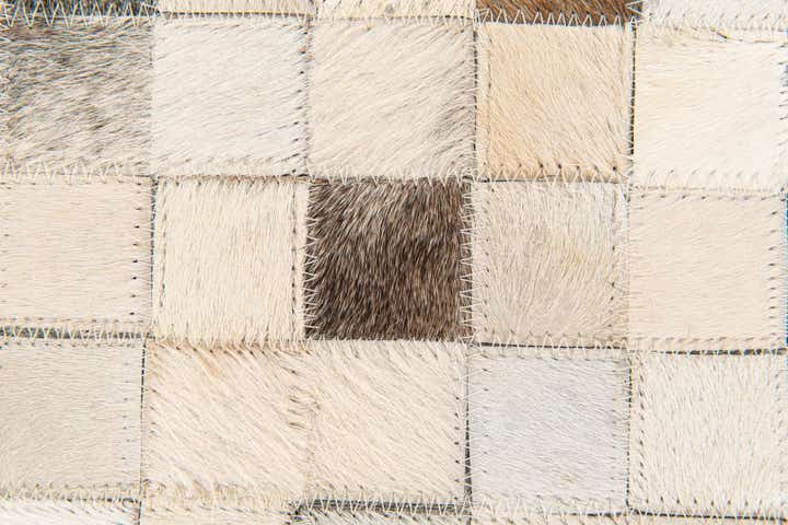 5' x 8' Cowhide Stocks Rug